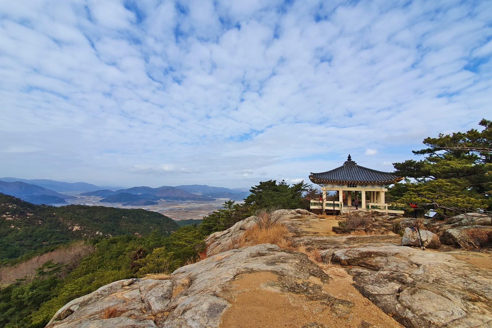 경주 남산 정상 전망