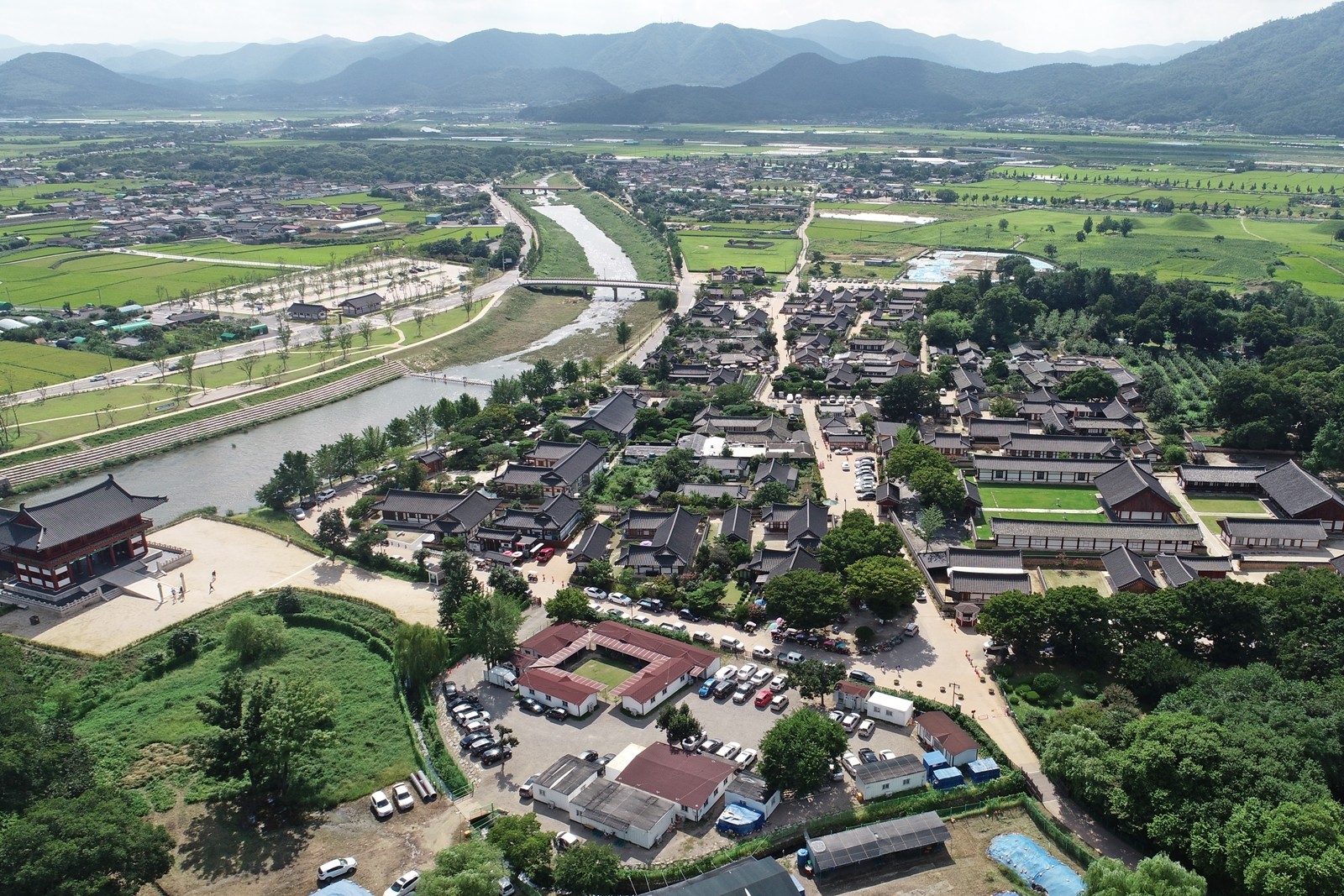 경주 교촌마을 한옥 풍경